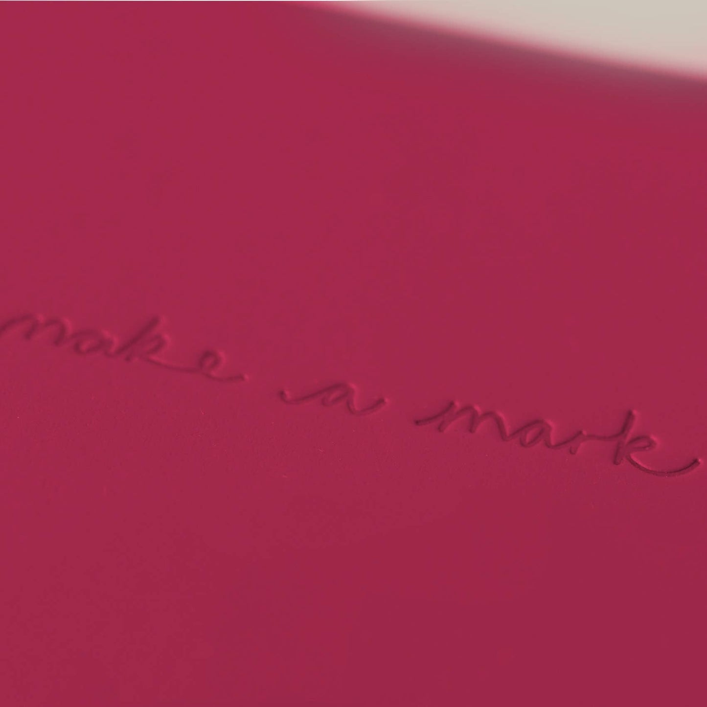 Notebook A5 Recycled Leather Lined Paper Pink