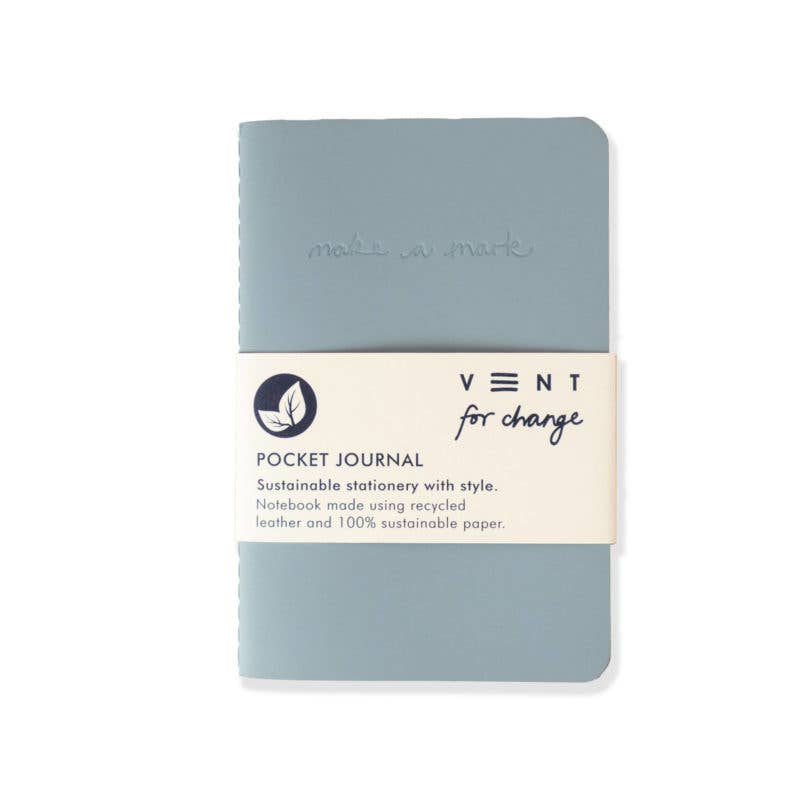 Notebook A6 Recycled Leather & Paper Journal