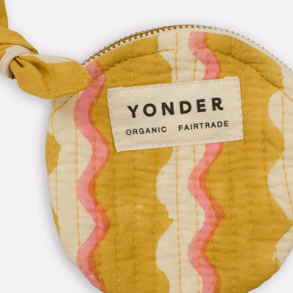 Quilted Coin Purse | Wiggle | Honey