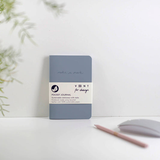 Notebook A6 Recycled Leather & Paper Journal
