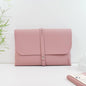 Recycled leather A4 document/tablet wallet-EDIT Powder Pink