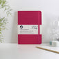 Notebook A5 Recycled Leather Lined Paper Pink