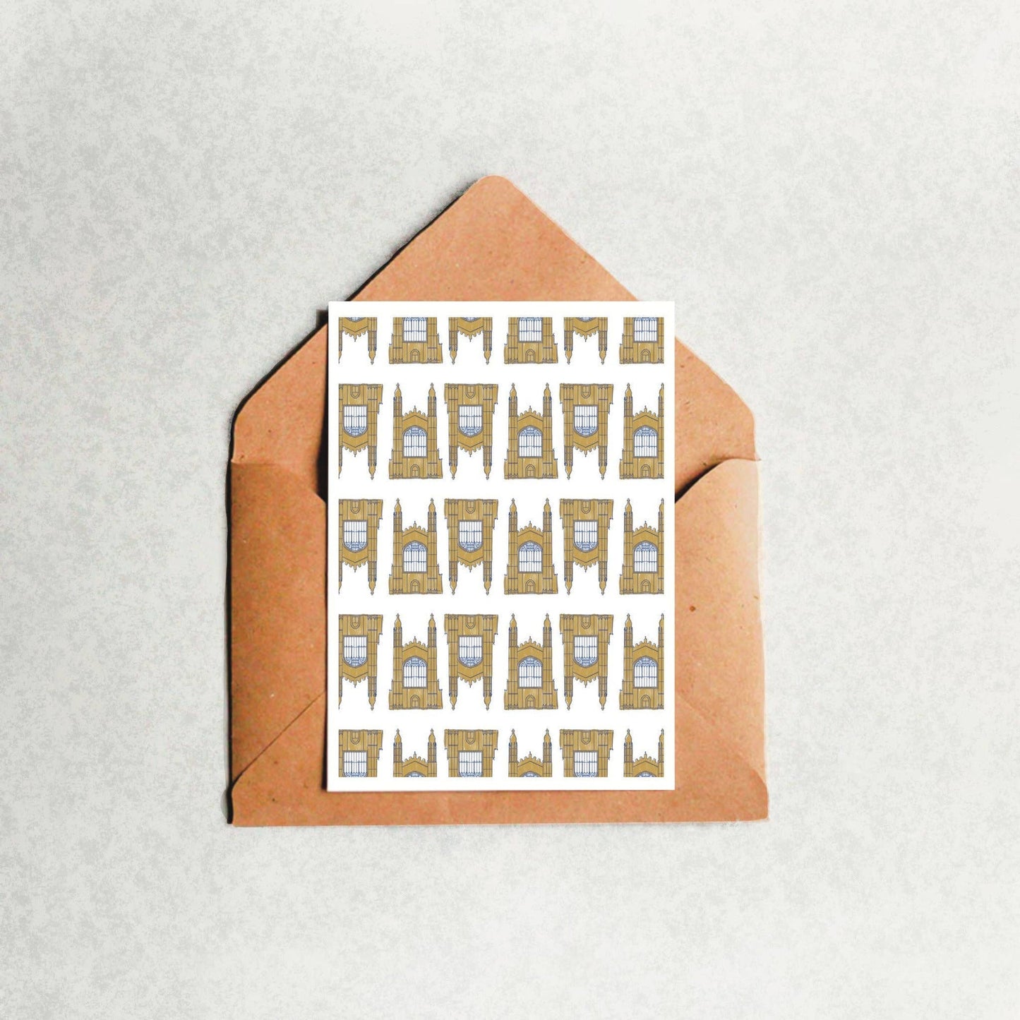 A6 Greeting Card “Kings’ College Chapel” Cambridge UK