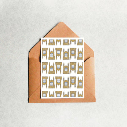 A6 Greeting Card “Kings’ College Chapel” Cambridge UK