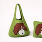 Willow the Country Puppy crochet Tote