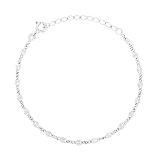 Starburst Silver Bracelet