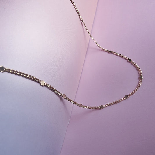 Star Dainty Chain Silver