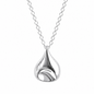 Petite Dimple Silver Necklace