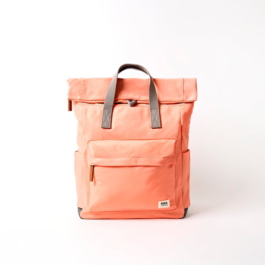 Canfield Medium Backpack in Sugar Coral Nylon