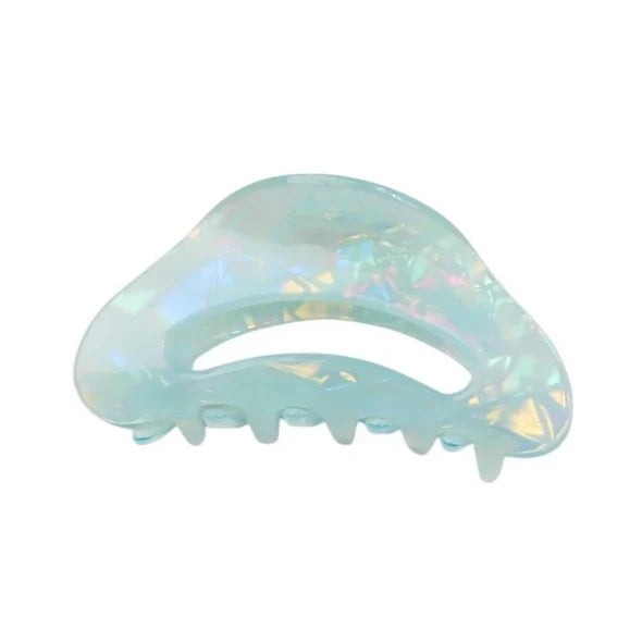 Pearlescent Seafoam Claw Clip