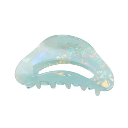 Pearlescent Seafoam Claw Clip