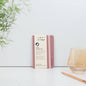 A6 recycled leather notebook - EDIT powder pink