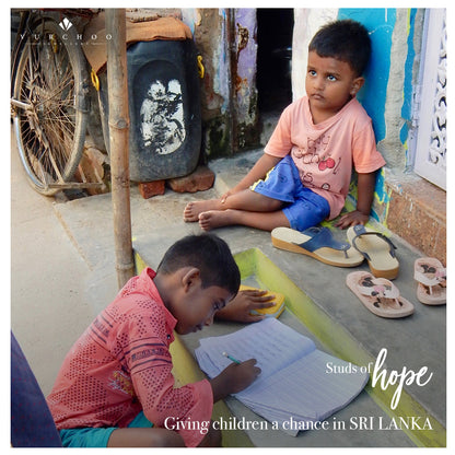 Studs Of Hope Supporting Children In Sri Lanka - Vurchoo Ethical Jewellery