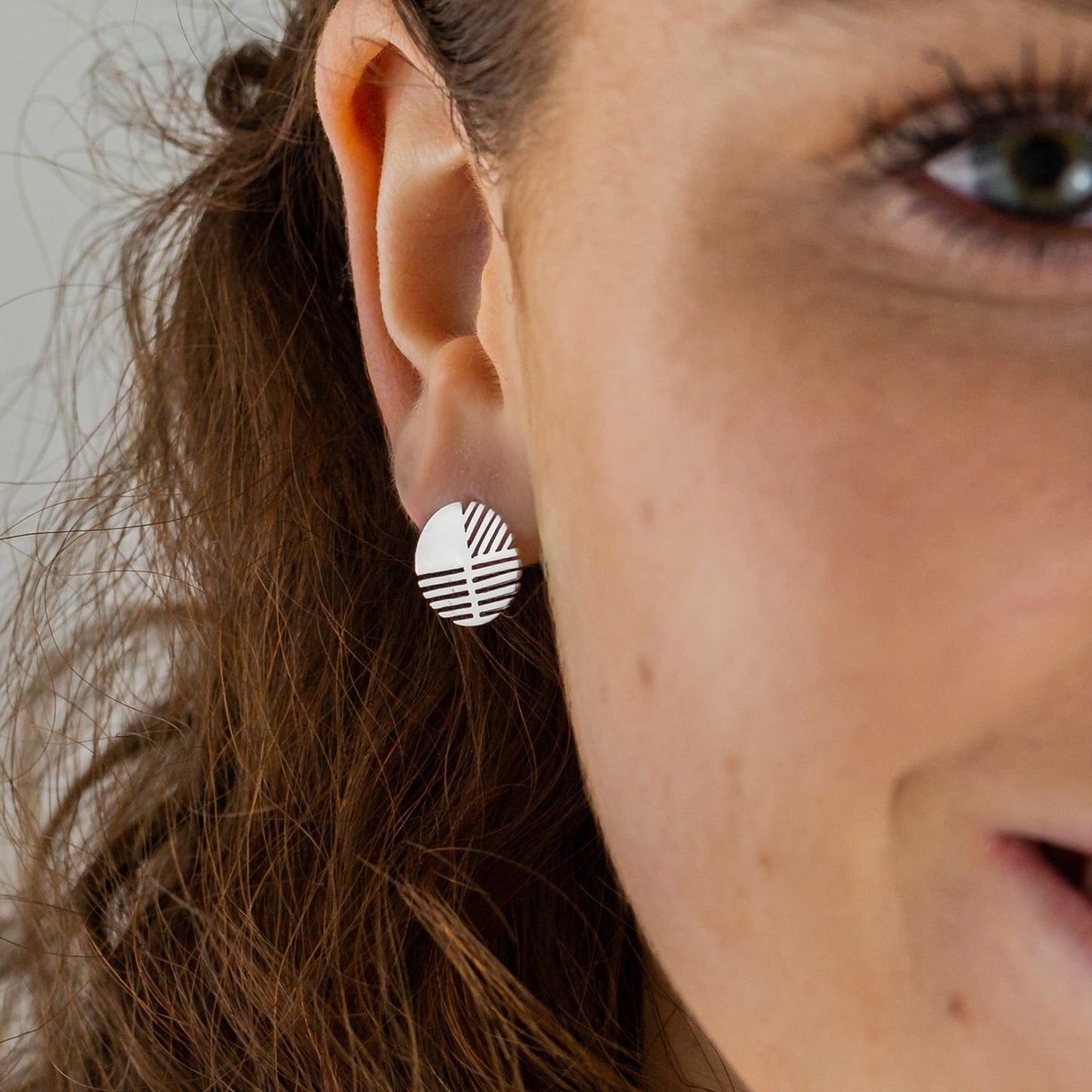 Art Moderne Stud Earrings